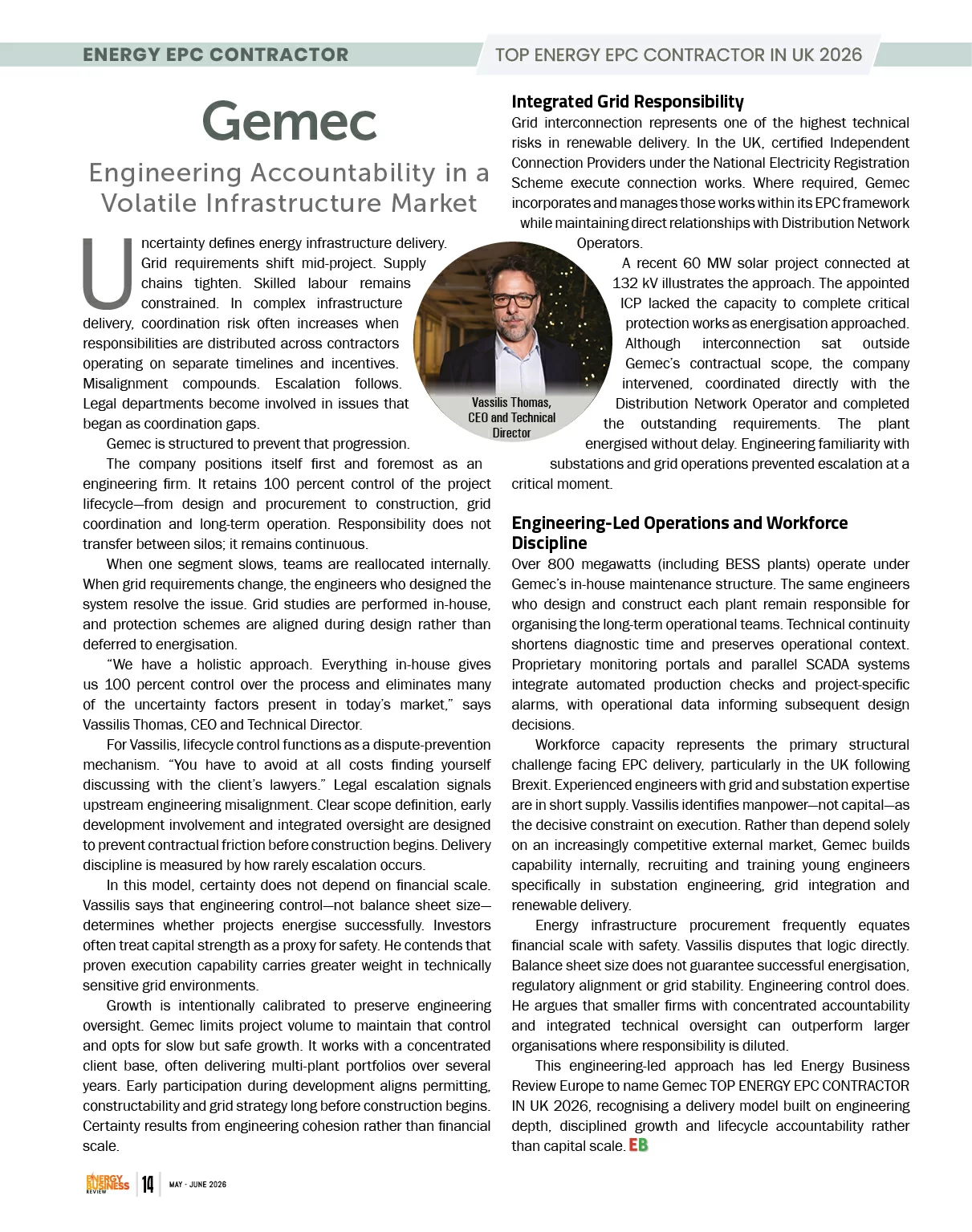  EPC  | Energy Business Review